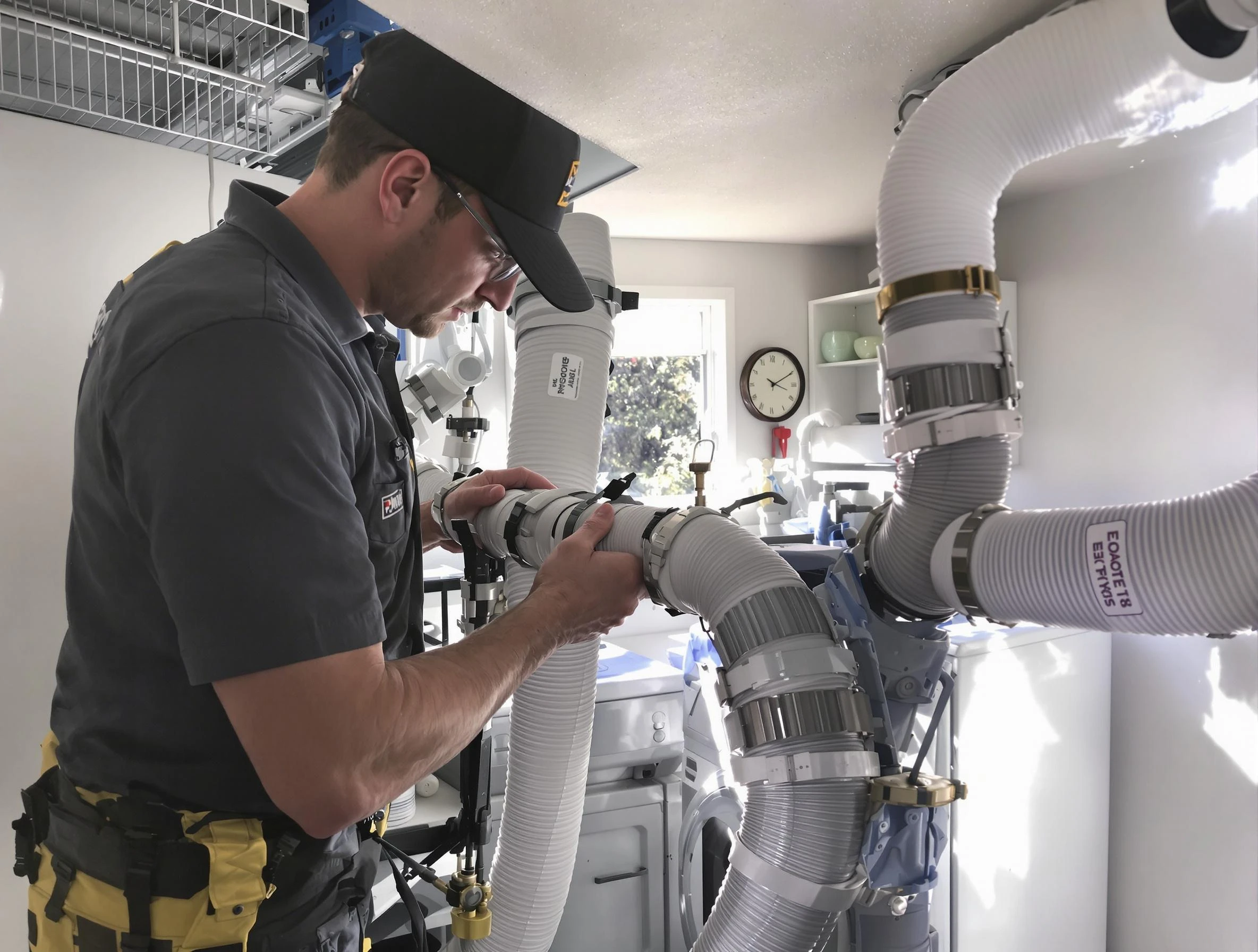 Dryer Vent Hose Installation in Santaquin