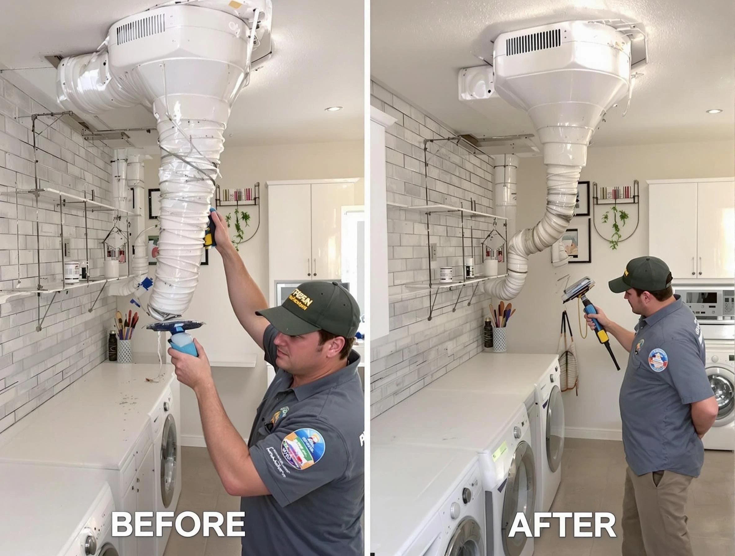 Professional dryer exhaust vent cleaning by Santaquin Dryer Vent Cleaning in Santaquin